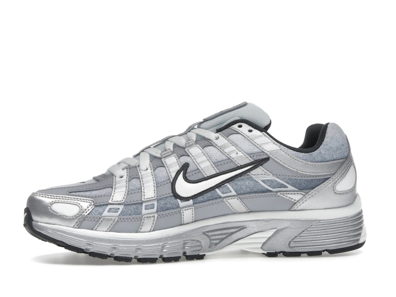Nike P-6000 Metallic Silver Summit White-Wolf Grey