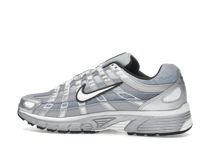 Nike P-6000 Metallic Silver Summit White-Wolf Grey
