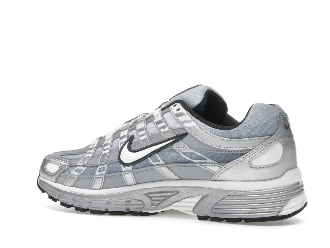 Nike P-6000 Metallic Silver Summit White-Wolf Grey