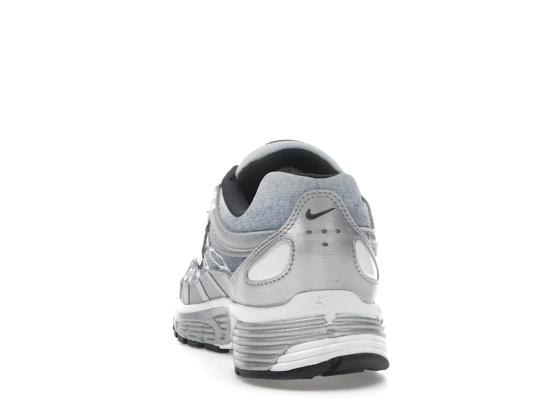 Nike P-6000 Metallic Silver Summit White-Wolf Grey