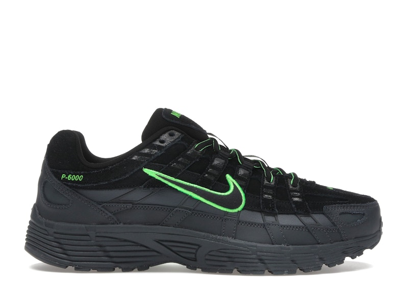 Nike P-6000 PRM Black Green Strike Men's - IF0668-003 - US