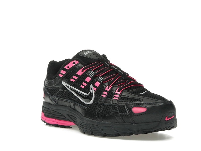 Nike P-6000 Pink Blast Metallic Silver Black