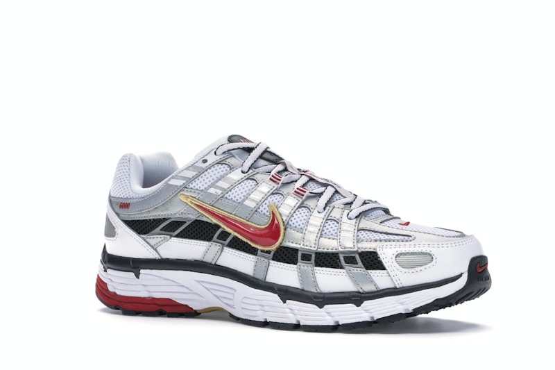 Nike P-6000 White Gold Red (Women's)