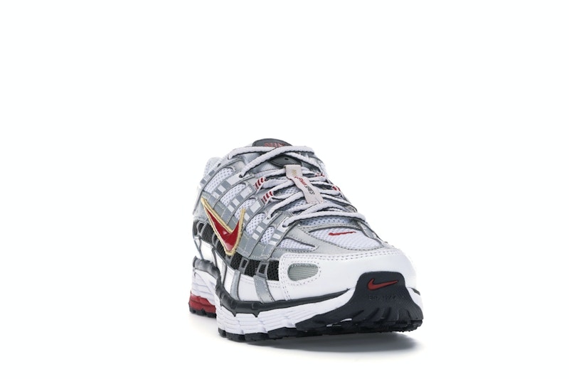 Nike P-6000 White Gold Red (Women's)