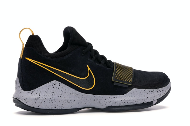 Nike pg 1 black gold clearance