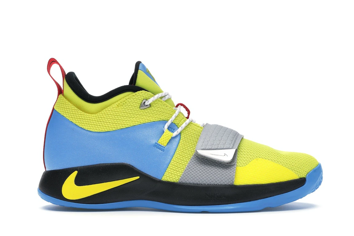 Nike PG 2.5 Opti Yellow Blue Hero (GS) 0