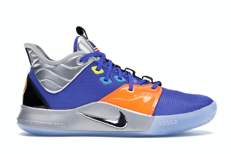 Nike PG 3 NASA Apollo 14 Men's - CI2666-400/CI2667-400 - US