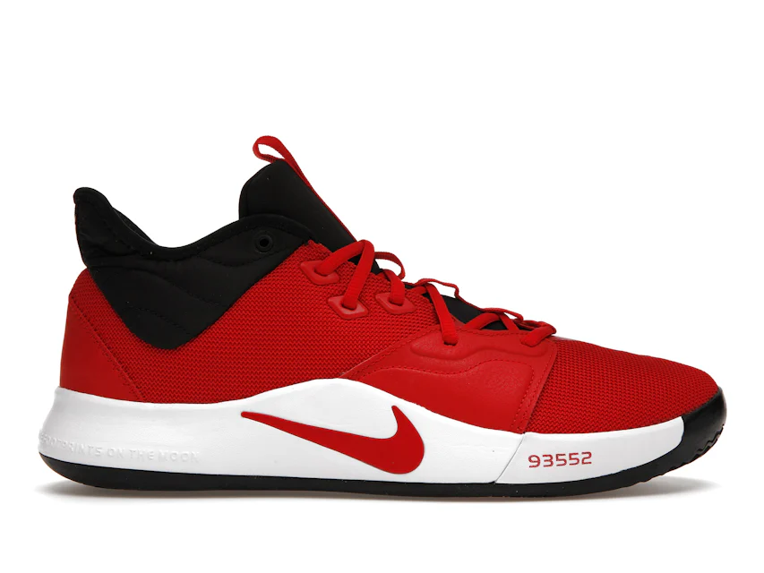 Nike PG 3 University Red Men's - AO2607-600/AO2608-600 - US