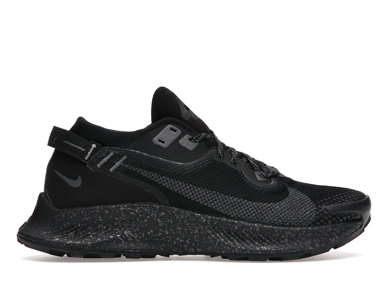 Nike Pegasus Trail 2 Gore Tex Black Metallic Dark Grey Women s