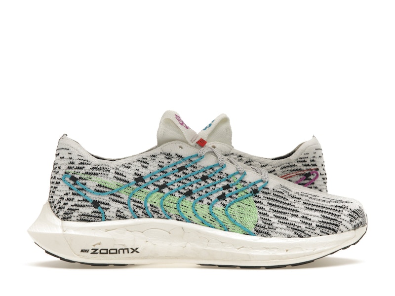 Nike women's zoom pegasus 35 turbo running shoes pink/lime 2025