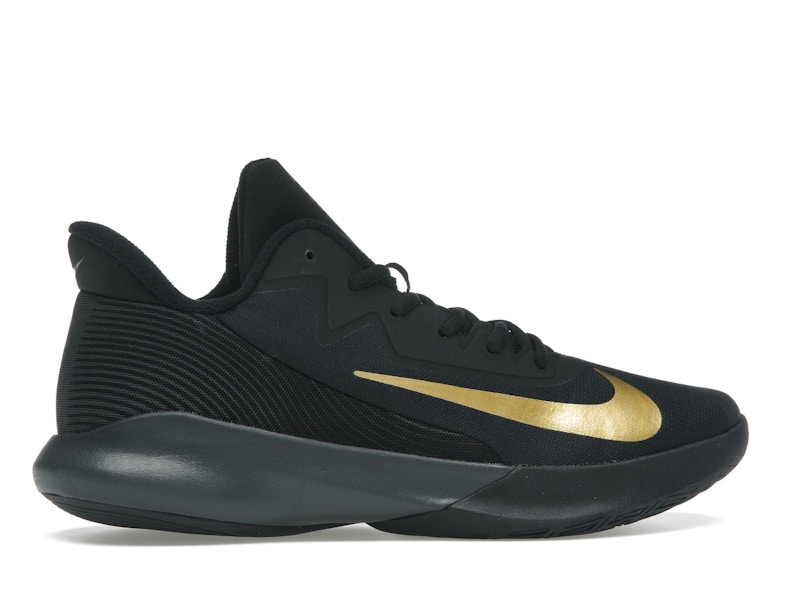 Nike Precision 4 Black Metallic Gold