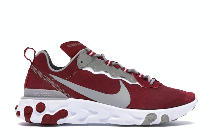 Nike React Element 55 Alabama Men s CK4795 600 GB