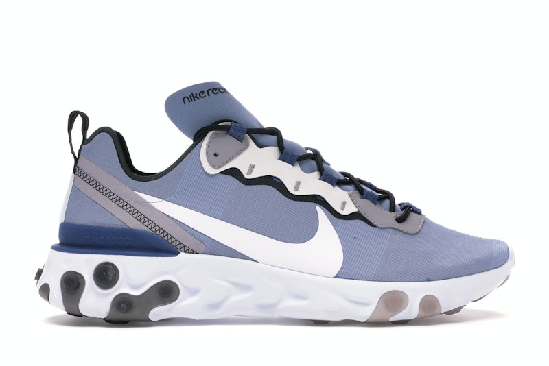 Nike react element 55 men's blue top