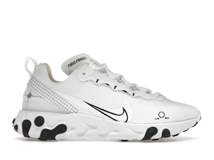 Nike React Element 55 Schematic Men's CU3009-100 US