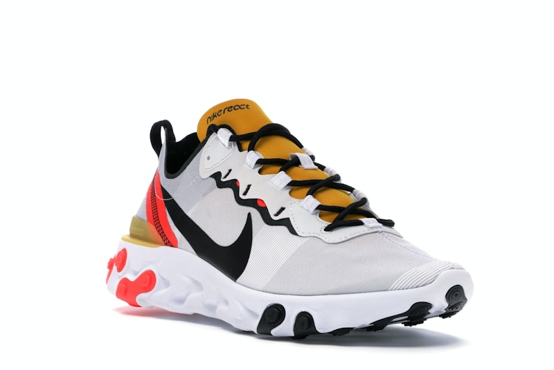 Nike react element 55 crimson gold clearance
