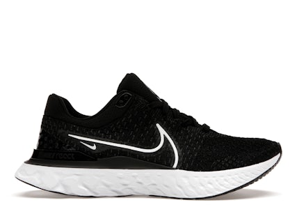 Nike React Infinity Run Flyknit Black White Men's DH5392-001 US