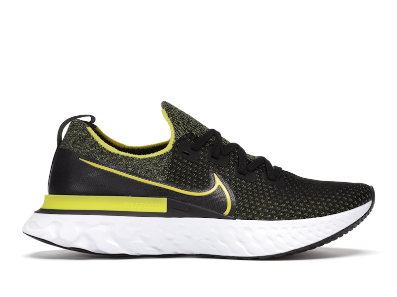 Nike epic react flyknit mens yellow hotsell