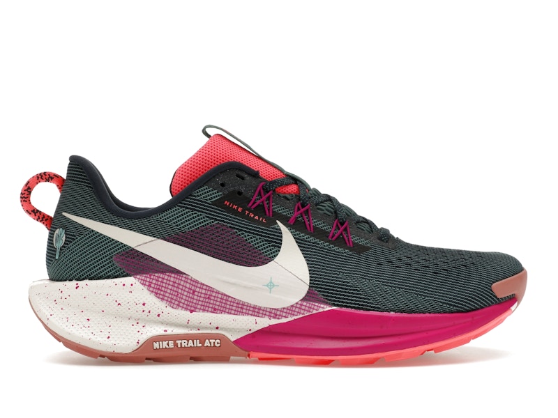 Nike React Pegasus Trail 5 Armory Navy Vivid Grape Green Frost Phantom