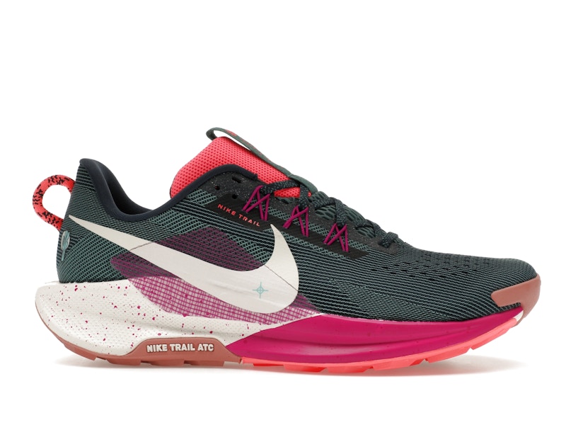 Nike React Pegasus Trail 5 Armory Navy Vivid Grape Green Frost Phantom