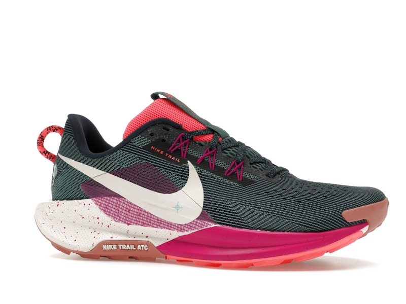 Nike React Pegasus Trail 5 Armory Navy Vivid Grape Green Frost Phantom