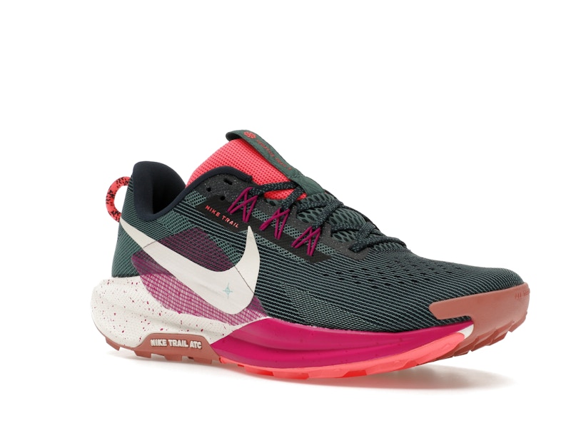 Nike React Pegasus Trail 5 Armory Navy Vivid Grape Green Frost Phantom