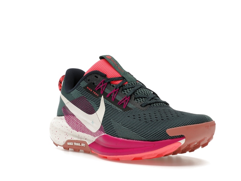 Nike React Pegasus Trail 5 Armory Navy Vivid Grape Green Frost Phantom