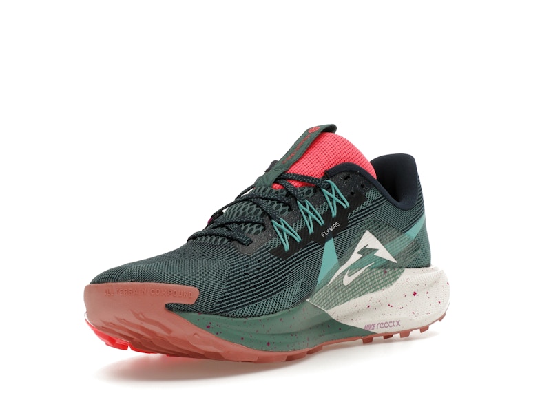 Nike React Pegasus Trail 5 Armory Navy Vivid Grape Green Frost Phantom