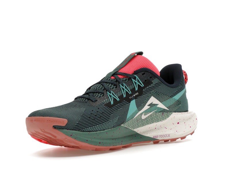 Nike React Pegasus Trail 5 Armory Navy Vivid Grape Green Frost Phantom