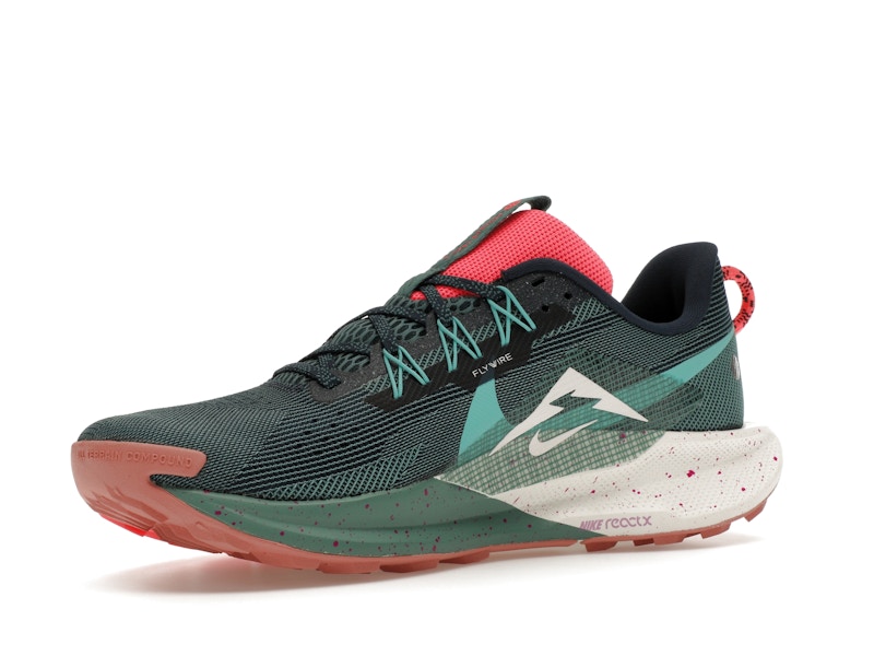 Nike React Pegasus Trail 5 Armory Navy Vivid Grape Green Frost Phantom