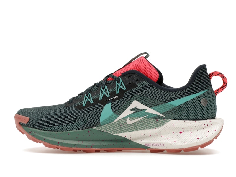 Nike React Pegasus Trail 5 Armory Navy Vivid Grape Green Frost Phantom