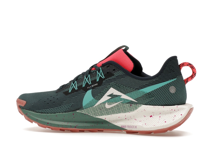 Nike React Pegasus Trail 5 Armory Navy Vivid Grape Green Frost Phantom