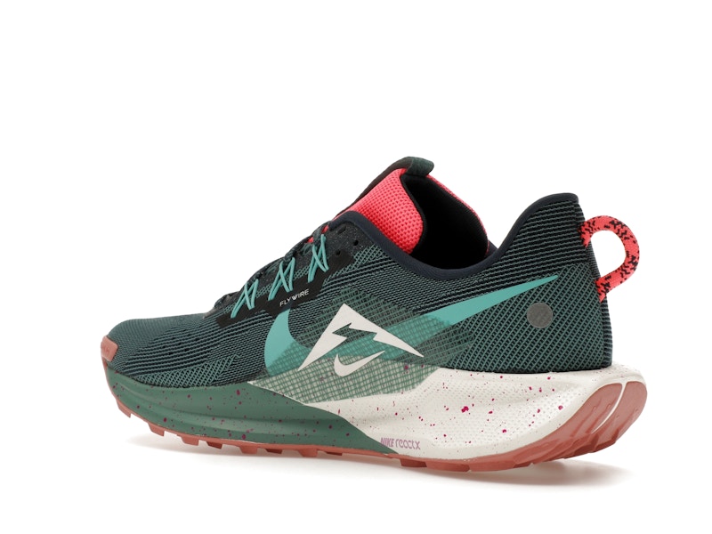 Nike React Pegasus Trail 5 Armory Navy Vivid Grape Green Frost Phantom