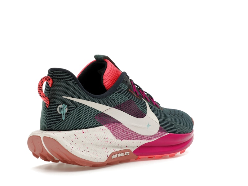 Nike React Pegasus Trail 5 Armory Navy Vivid Grape Green Frost Phantom