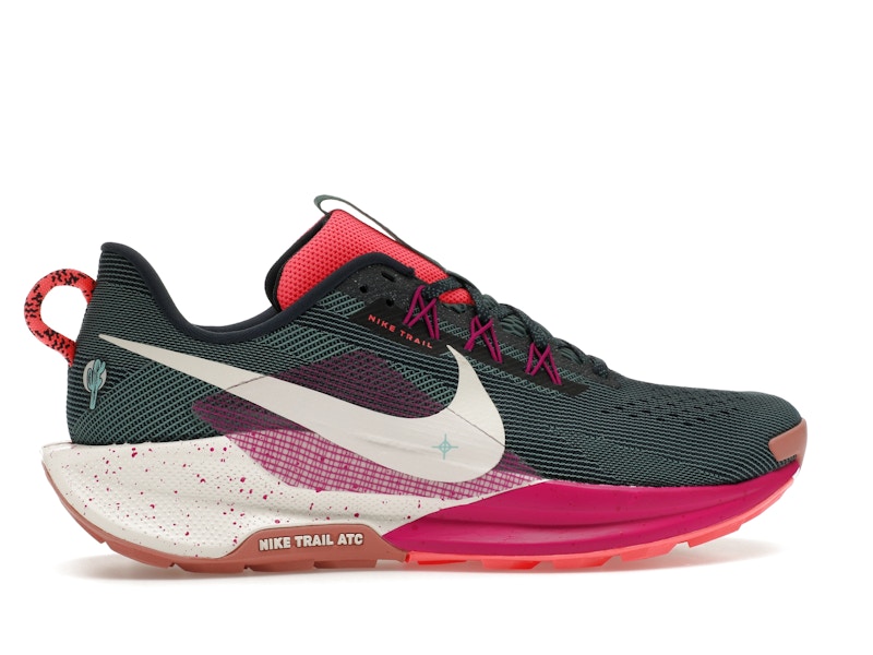 Nike React Pegasus Trail 5 Armory Navy Vivid Grape Green Frost Phantom