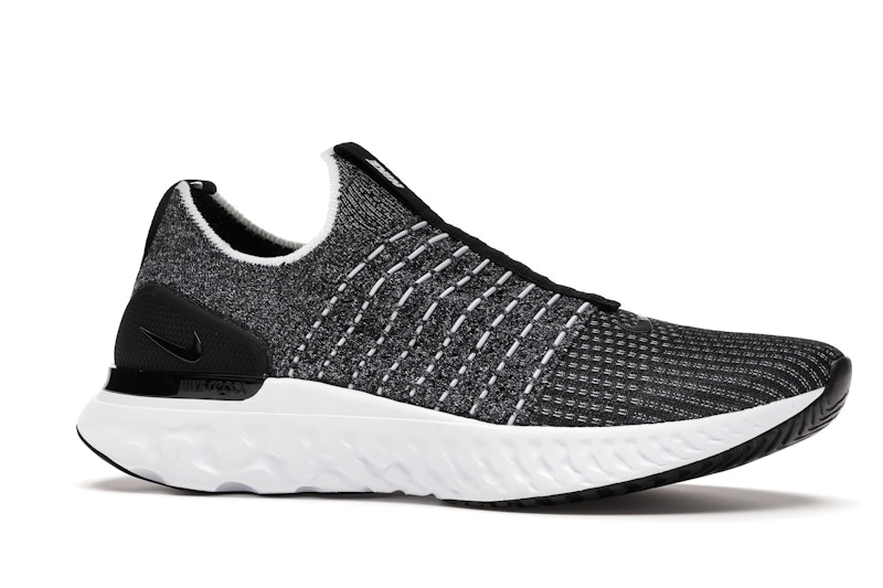 Nike React Phantom Run Flyknit 2 Black White Blend