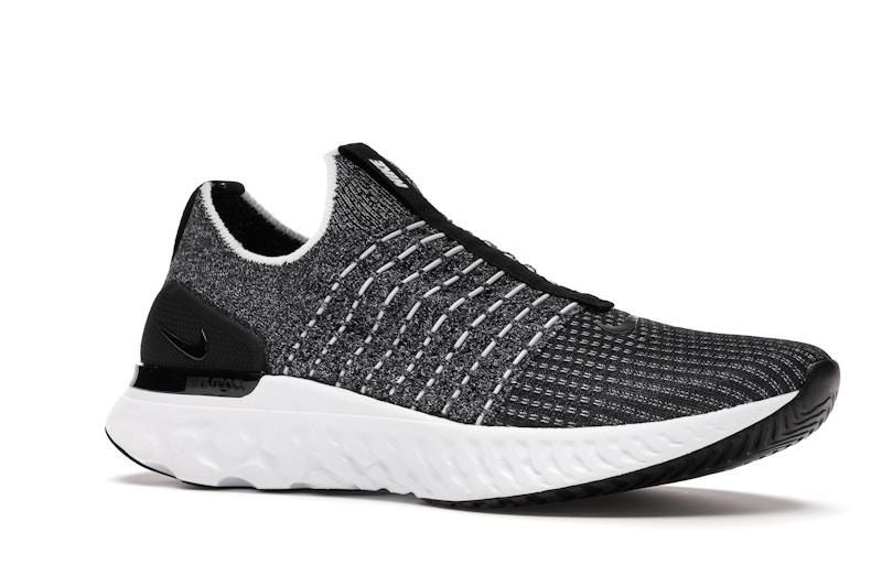 Nike React Phantom Run Flyknit 2 Black White Blend