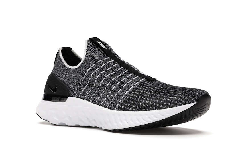 Nike React Phantom Run Flyknit 2 Black White Blend