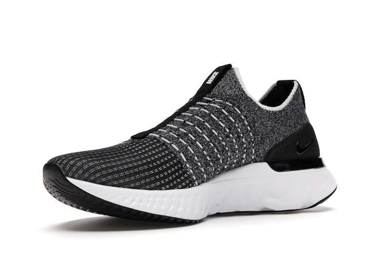 Nike React Phantom Run Flyknit 2 Black White Blend