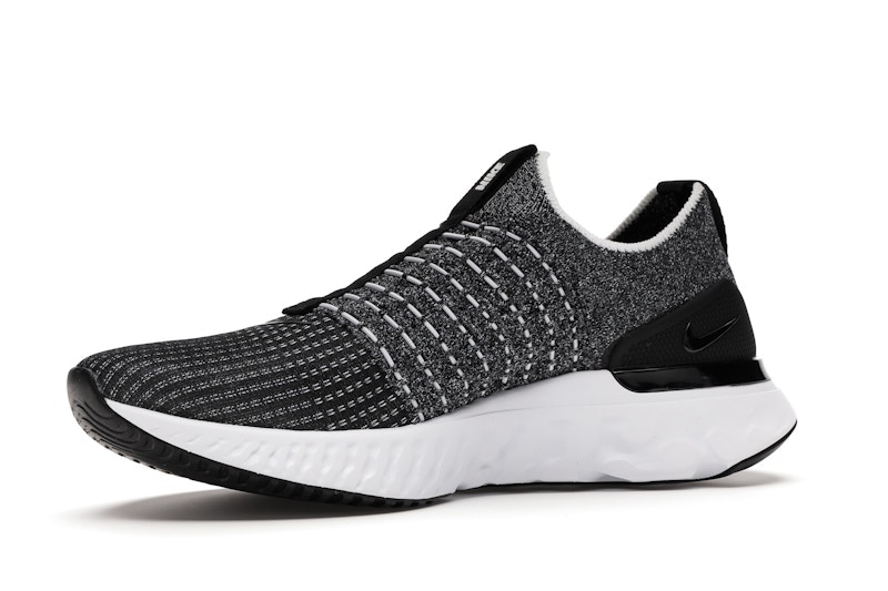Nike React Phantom Run Flyknit 2 Black White Blend