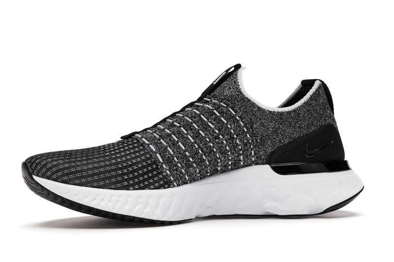Nike React Phantom Run Flyknit 2 Black White Blend