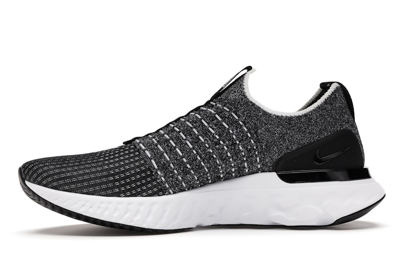 Nike React Phantom Run Flyknit 2 Black White Blend