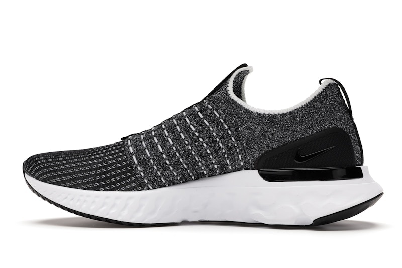 Nike React Phantom Run Flyknit 2 Black White Blend