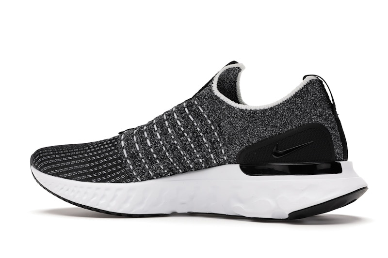 Nike React Phantom Run Flyknit 2 Black White Blend