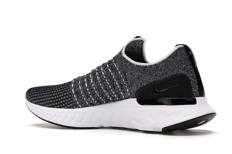 Nike React Phantom Run Flyknit 2 Black White Blend
