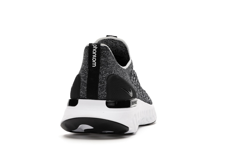 Nike React Phantom Run Flyknit 2 Black White Blend