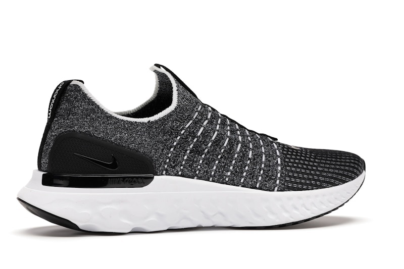 Nike React Phantom Run Flyknit 2 Black White Blend