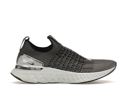 Nike React Phantom Run Flyknit Iron Grey Silver Men's CJ0277
