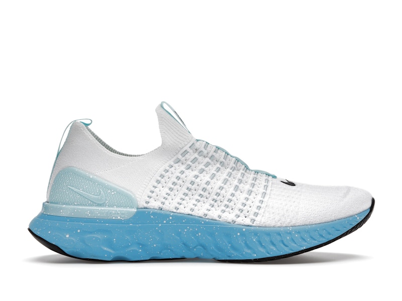 Nike React Phantom Run Flyknit 2 White Glacier Blue Men s DD9662