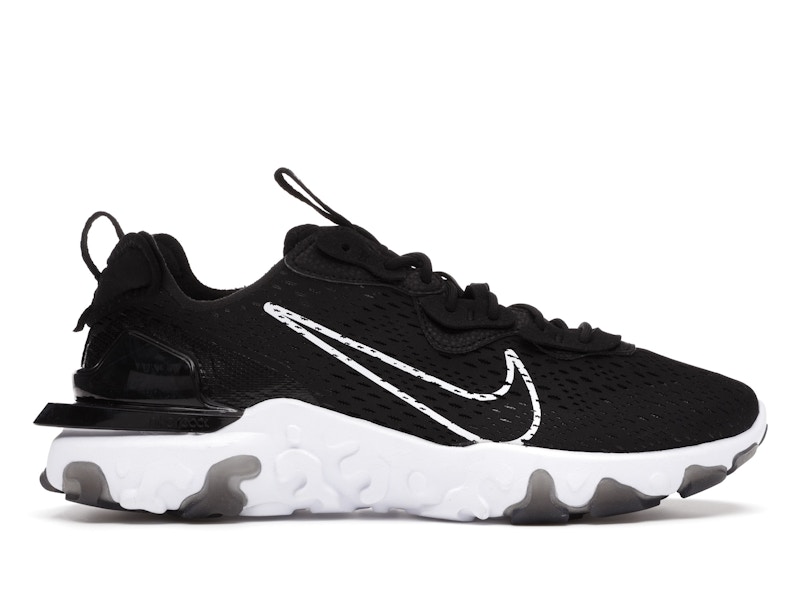 Nike react mens black on sale
