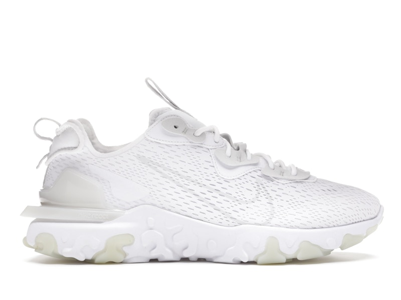 Mens white nike react online